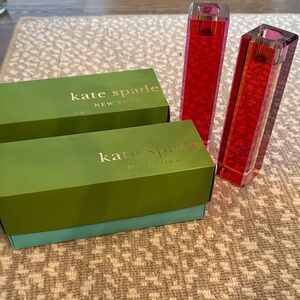 Kate Spade crystal candle sticks Duo